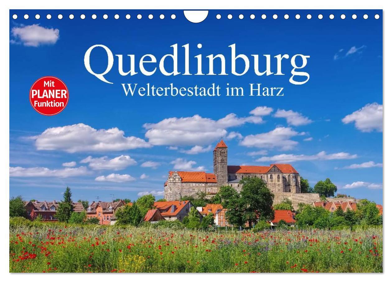 Cover: 9783675759435 | Quedlinburg - Welterbestadt im Harz (Wandkalender 2024 DIN A4...