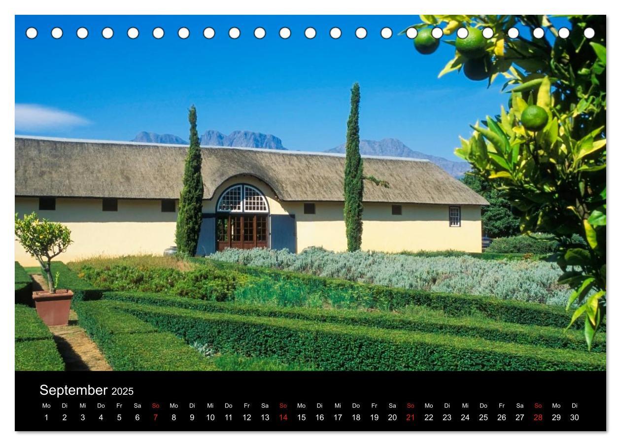 Bild: 9783435783014 | Kapstadt, Winelands und Garden Route (Tischkalender 2025 DIN A5...