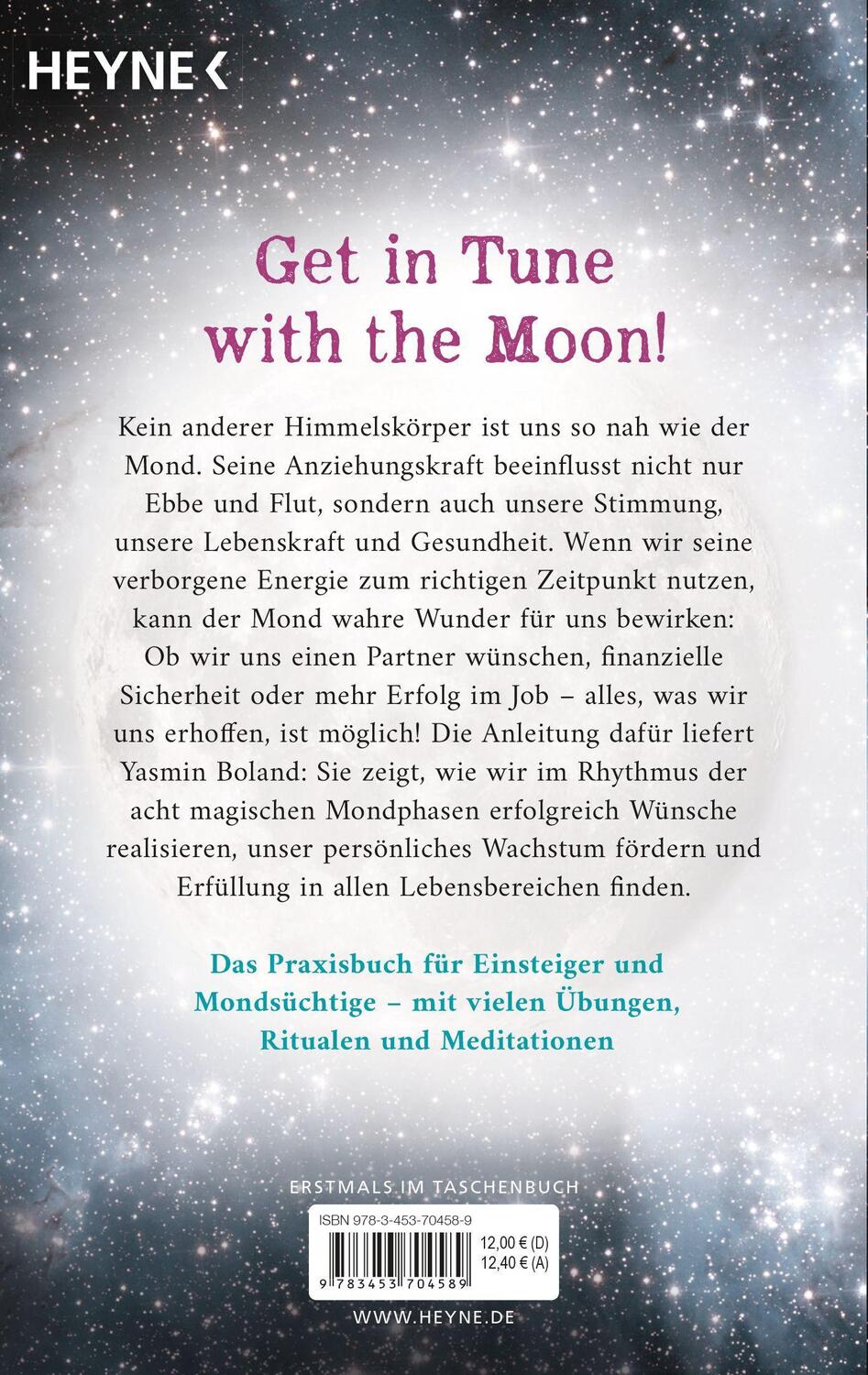 Bild: 9783453704589 | Moonology - Die Magie des Mondes | Yasmin Boland | Taschenbuch | 2023