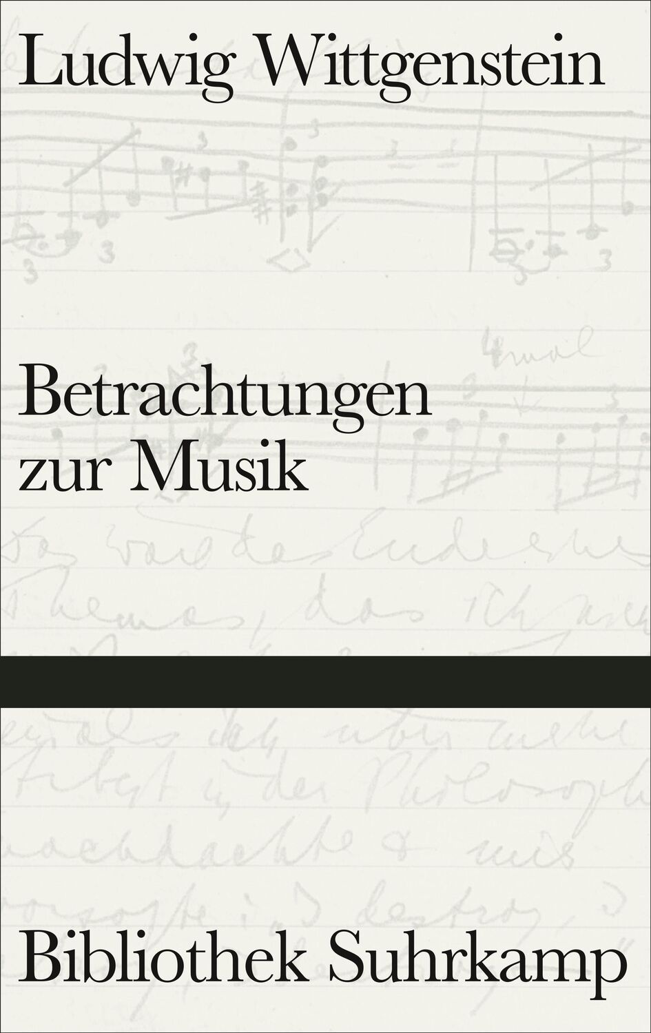 Cover: 9783518225301 | Betrachtungen zur Musik | Ludwig Wittgenstein | Buch | Deutsch | 2022