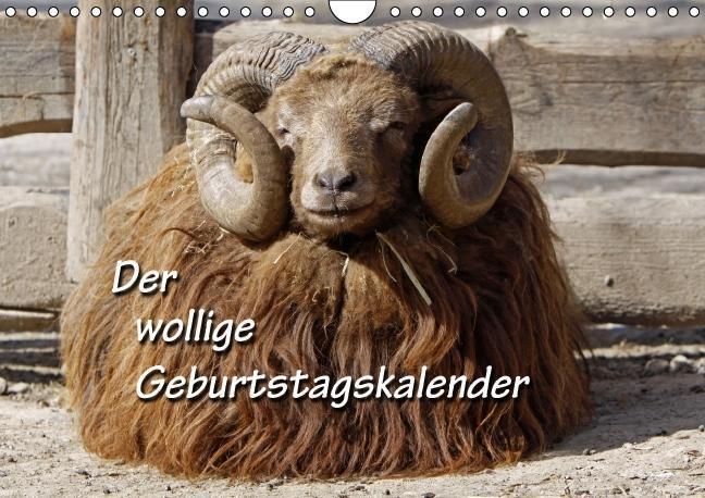 Cover: 9783660195828 | Der wollige Geburtstagskalender (Wandkalender immerwährend DIN A4...