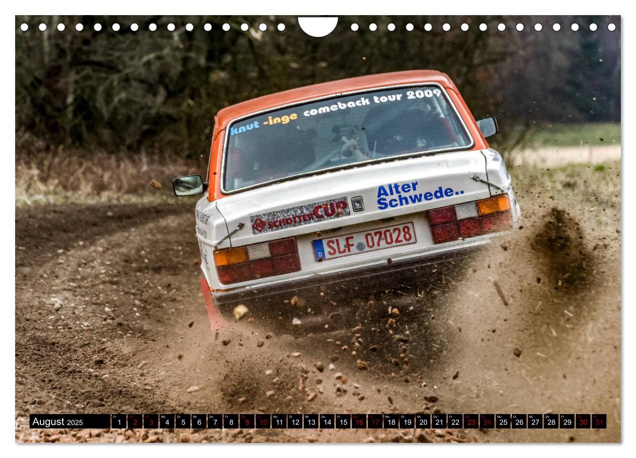 Bild: 9783435410781 | SCHNELL! AUTHENTISCH! MITTENDRIN! - RALLYE! (Wandkalender 2025 DIN...