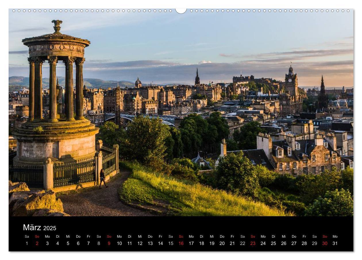 Bild: 9783435692538 | Faszination Edinburgh (Wandkalender 2025 DIN A2 quer), CALVENDO...