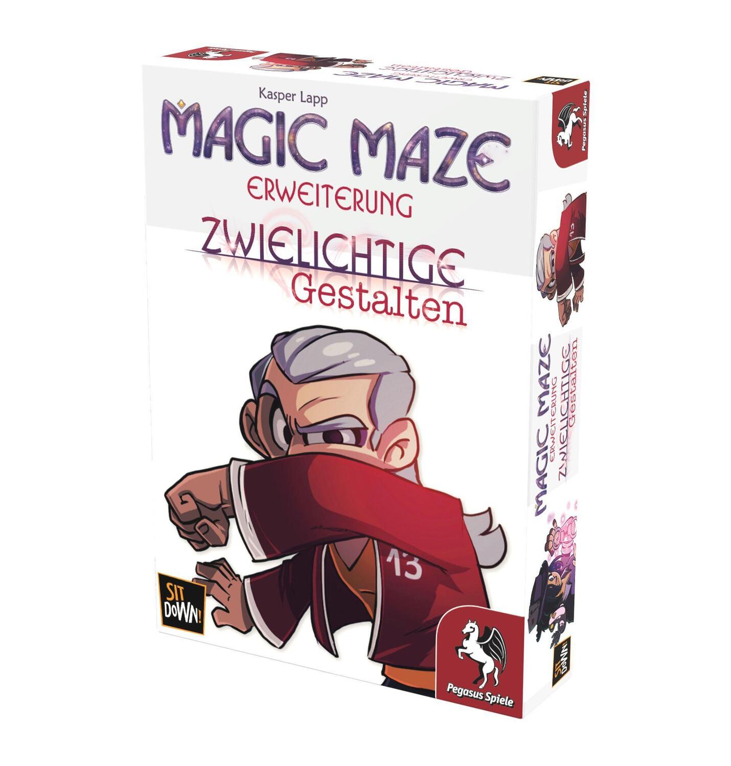 Bild: 4250231718359 | Magic Maze: Zwielichtige Gestalten [Erweiterung] | Spiel | 57203G