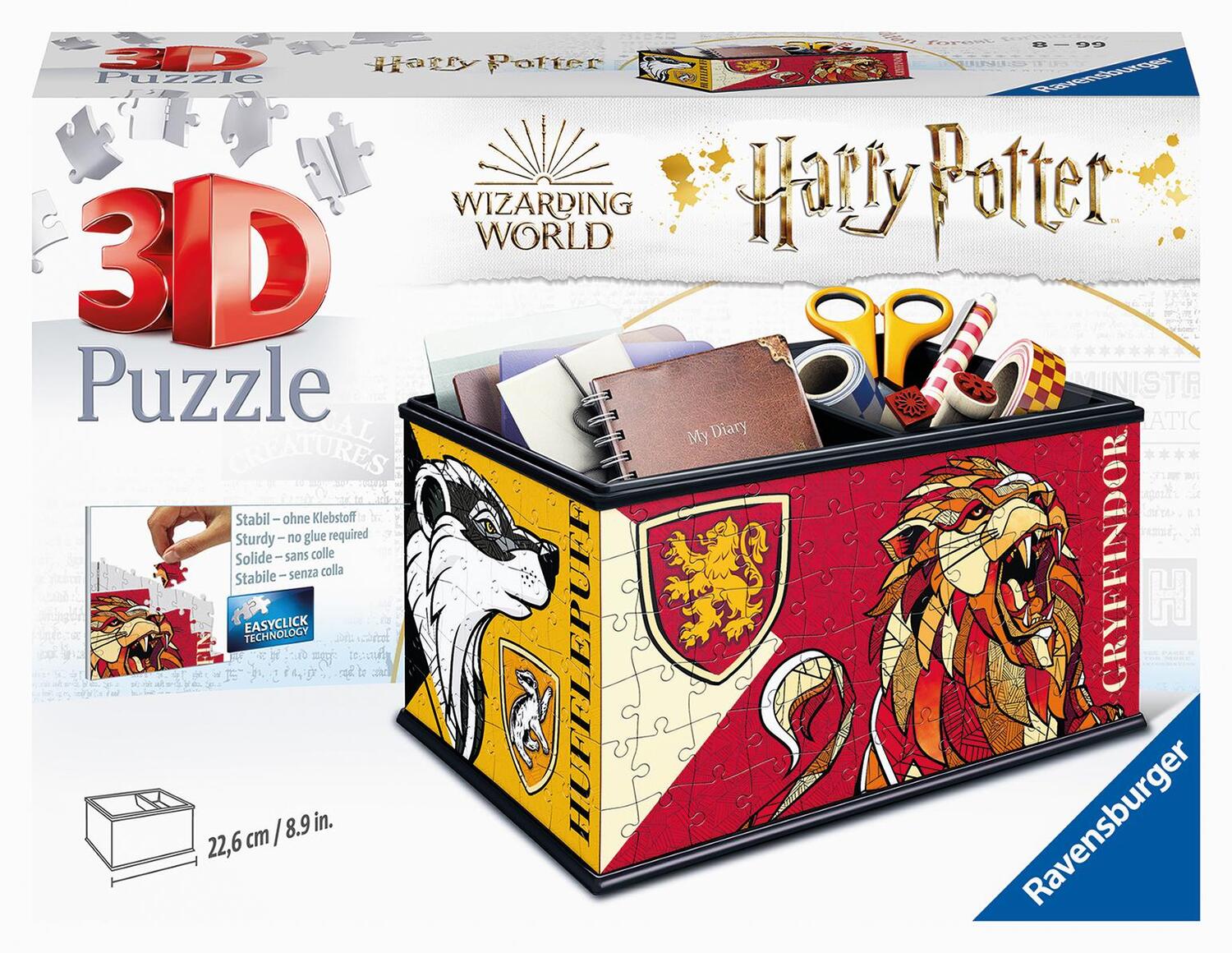 Cover: 4005556112586 | Ravensburger 3D Puzzle 11258 - Aufbewahrungsbox Harry Potter - 216...