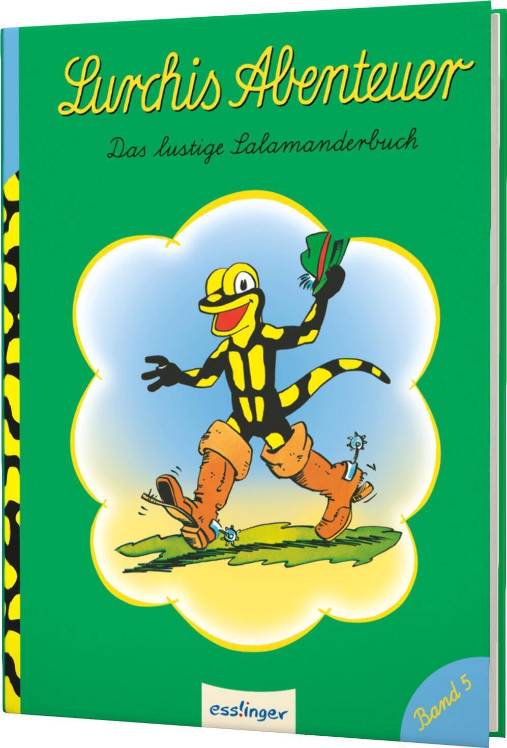Cover: 9783480236145 | Lurchis Abenteuer 5: Das lustige Salamanderbuch | Olaf Sveistrup