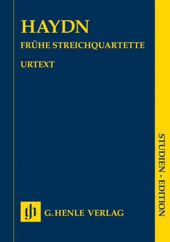 Cover: 9790201892054 | Fruhe Streichquartette | Early String Quartets | Franz Joseph Haydn