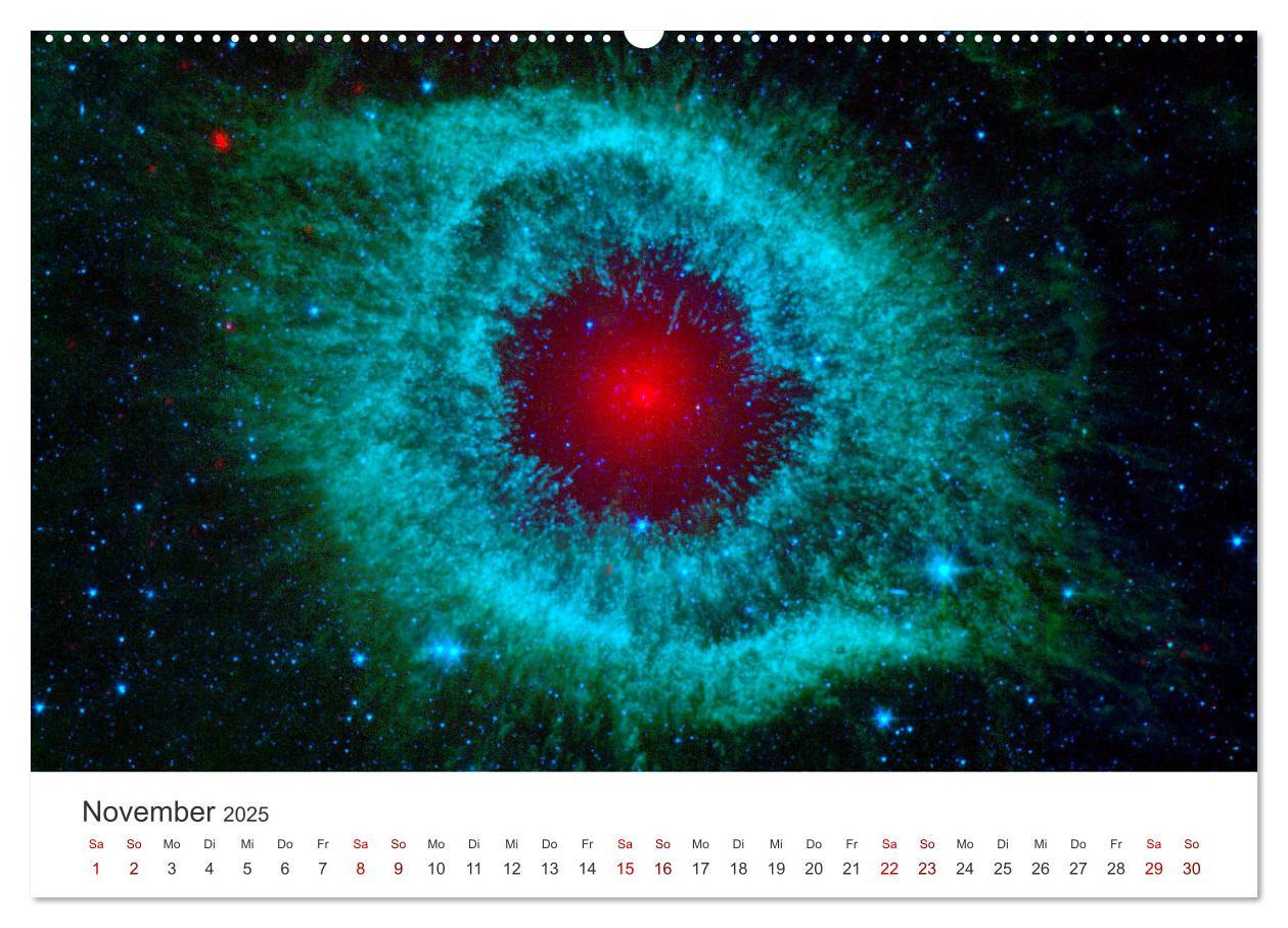 Bild: 9783383918087 | Nebel &amp; Galaxien - Faszination Weltraum (Wandkalender 2025 DIN A2...