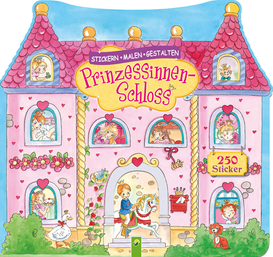 Cover: 9783849901165 | Prinzessinnenschloss - Stickern, Malen, Gestalten | Verlag | Broschüre