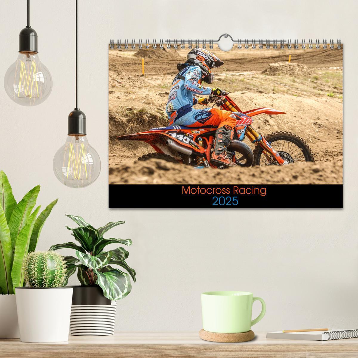 Bild: 9783435295814 | Motocross Racing 2025 (Wandkalender 2025 DIN A4 quer), CALVENDO...