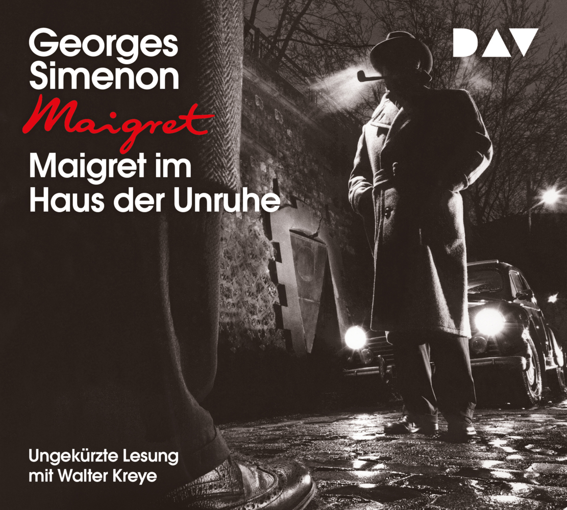 Cover: 9783742410276 | Maigret im Haus der Unruhe, 4 Audio-CDs | Georges Simenon | Audio-CD