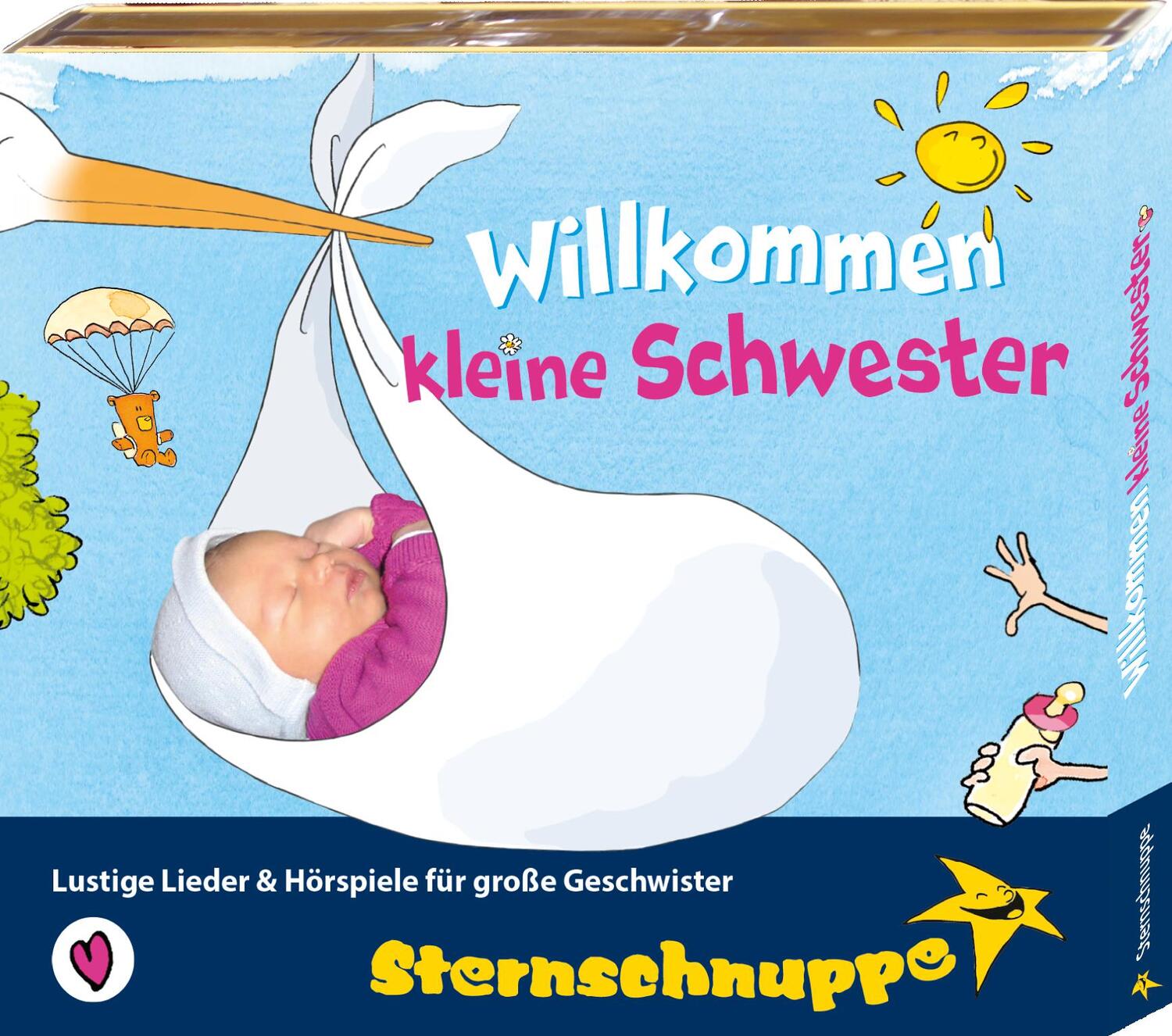 Cover: 4028618191305 | Willkommen kleine Schwester | Margit Sarholz (u. a.) | Audio-CD | 2019