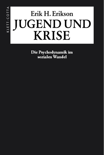 Cover: 9783608919257 | Jugend und Krise | Die Psychodynamik im sozialen Wandel | Erikson