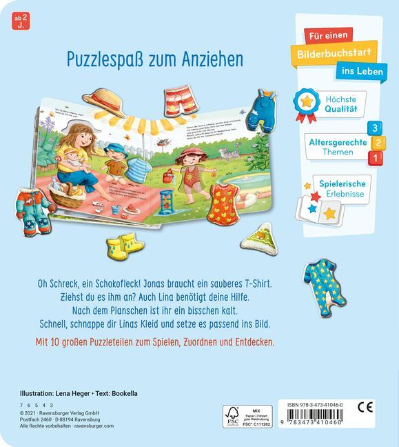 Bild: 9783473410460 | Mein großes Puzzle-Spielbuch: Das ziehen wir an | Bookella | Buch