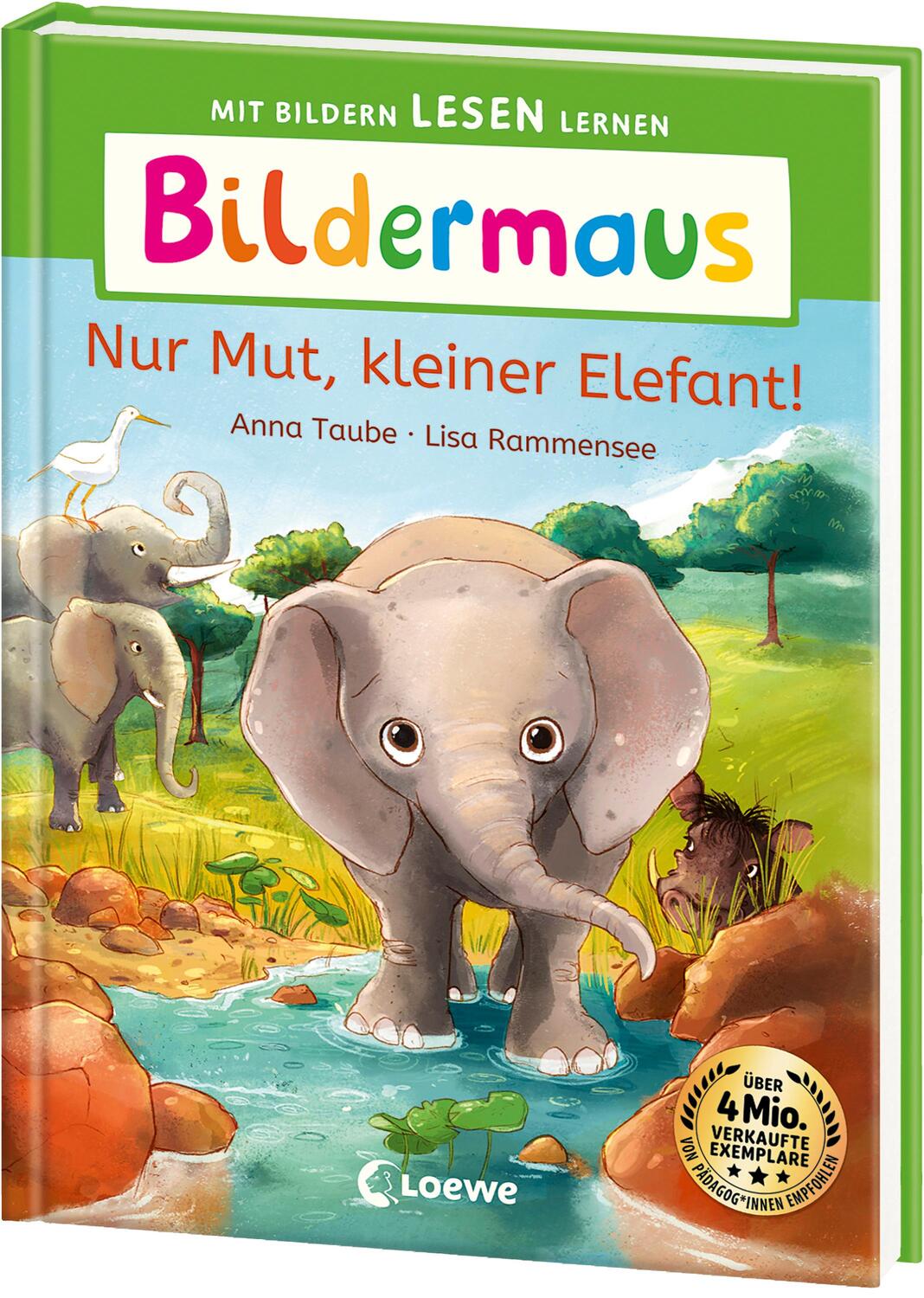Cover: 9783743216365 | Bildermaus - Nur Mut, kleiner Elefant! | Anna Taube | Buch | 48 S.