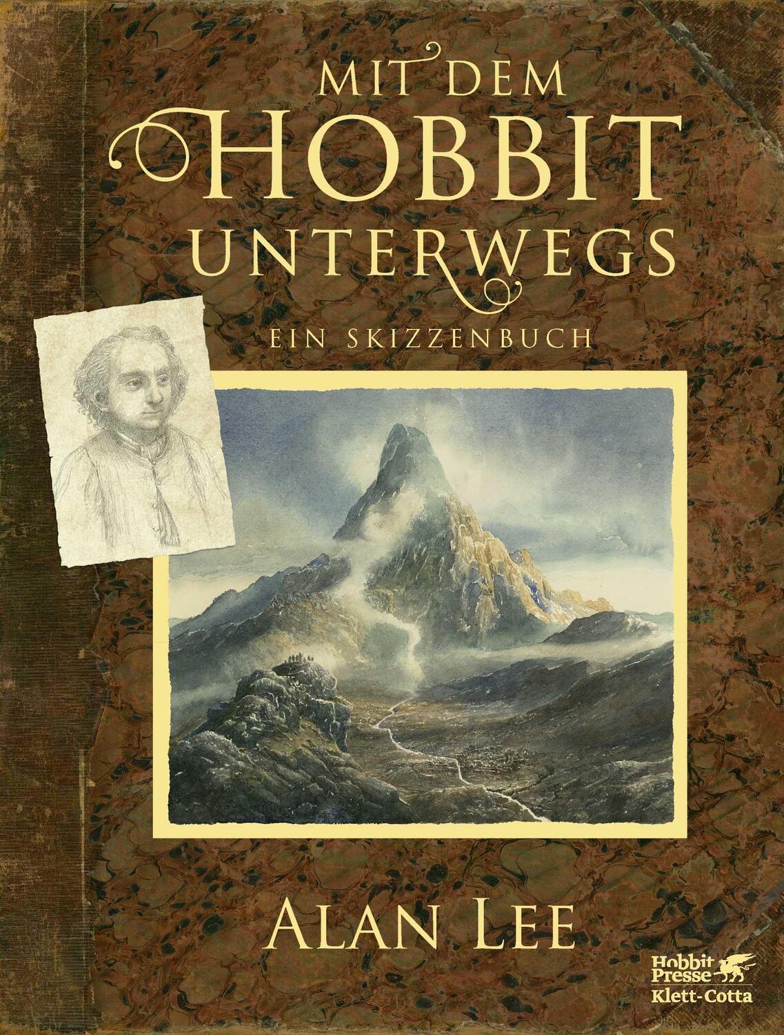 Cover: 9783608983715 | Mit dem Hobbit unterwegs | Ein Skizzenbuch | Alan Lee | Buch | Deutsch