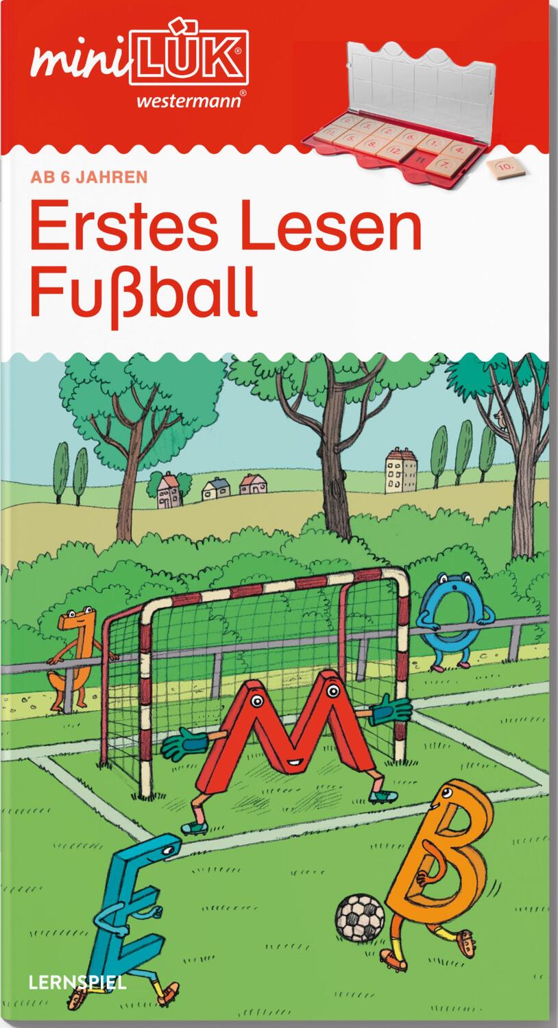Cover: 9783837745054 | miniLÜK. Fußball Erstes Lesen | Broschüre | mini LÜK / Vorschule