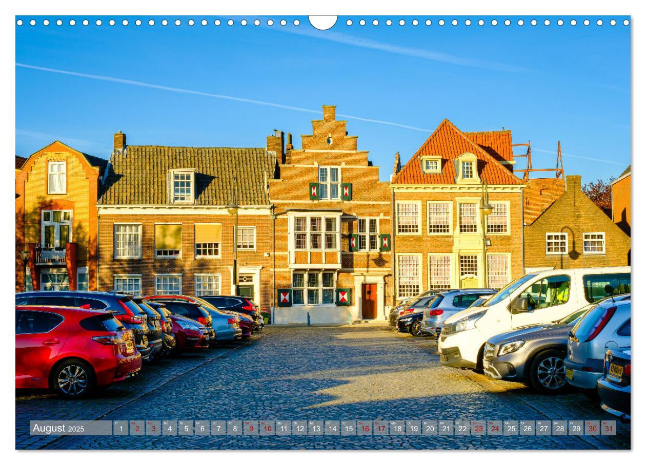 Bild: 9783383918100 | Ein Blick auf Hulst in Zeeland (Wandkalender 2025 DIN A3 quer),...