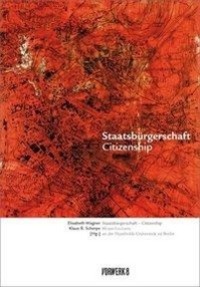 Cover: 9783940384485 | Staatsbürgerschaft/Citizenship | Elisabeth Wagner | Taschenbuch | 2013