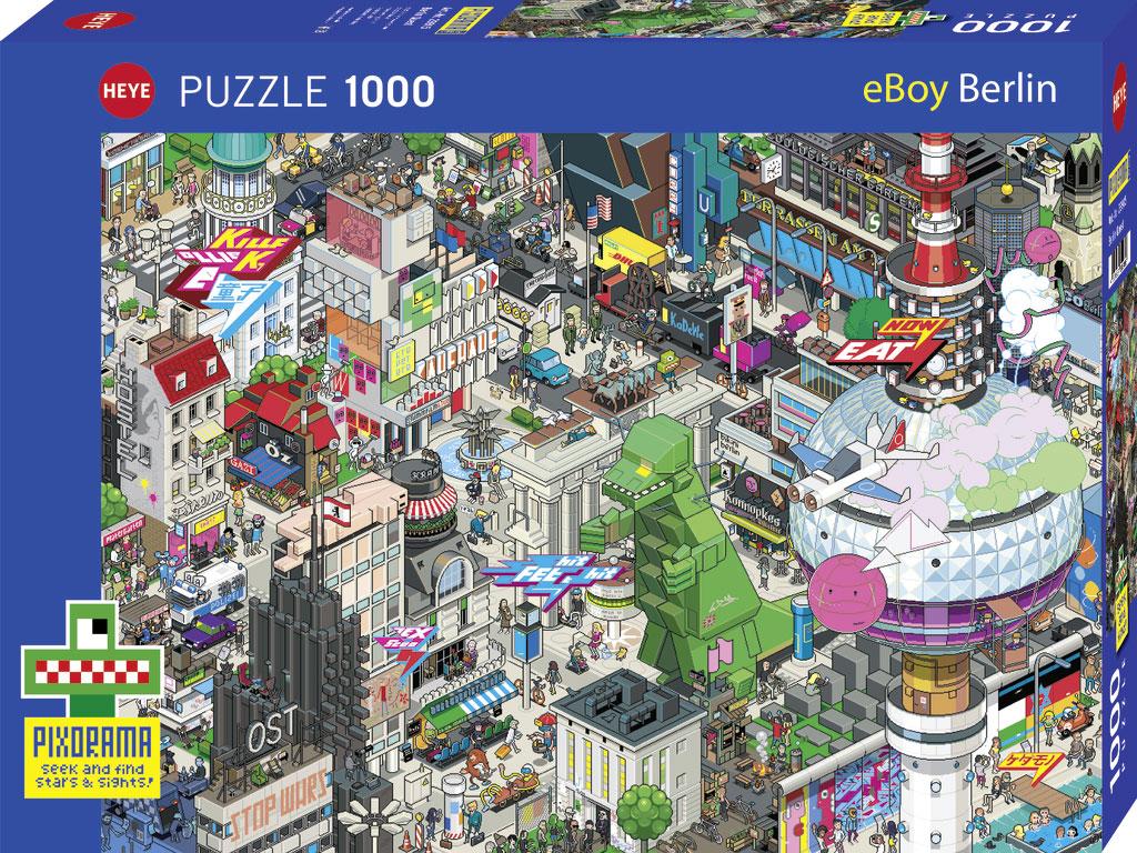 Cover: 4001689299156 | Berlin Quest | 1000 Teile | eBoy | Spiel | 1000 Teile Puzzle Heye