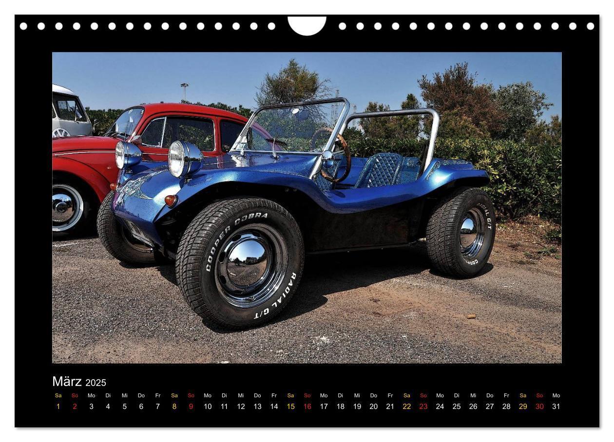 Bild: 9783435593019 | Buggys - die Kultautos der 80er (Wandkalender 2025 DIN A4 quer),...