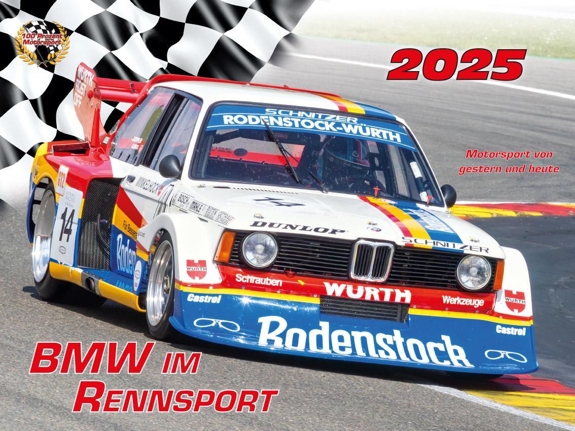 Cover: 9783948794743 | BMW im Rennsport Kalender 2025 | Frank Pommer | Kalender | Deutsch