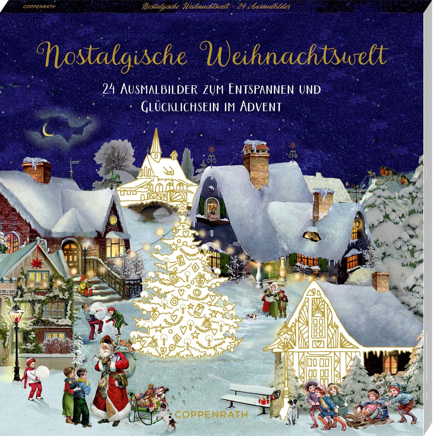 Cover: 4050003955971 | Kreativ-Adventskalender - Nostalgische Weihnachtswelt | Barbara Behr