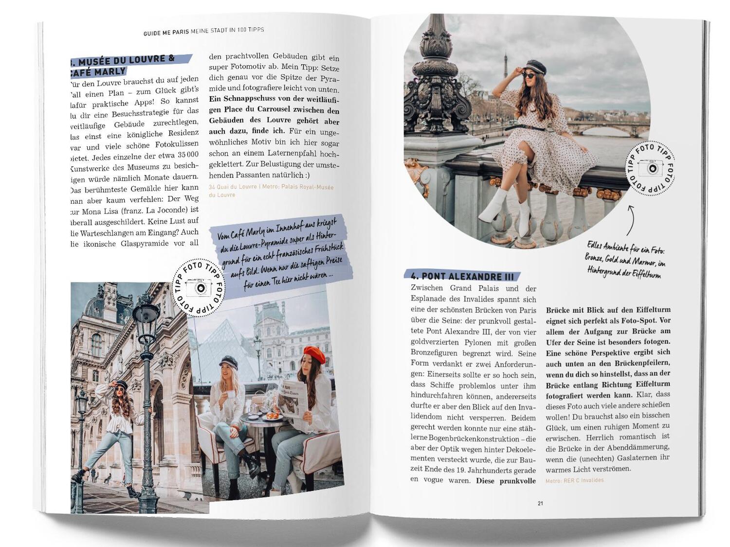 Bild: 9783828309586 | GuideMe Travel Book Paris - Reiseführer | Louisa Löw | Taschenbuch
