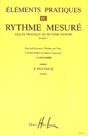 Cover: 9790230937047 | Éléments pratiques du rhythme mesuré | Fernand Fontaine | Buch