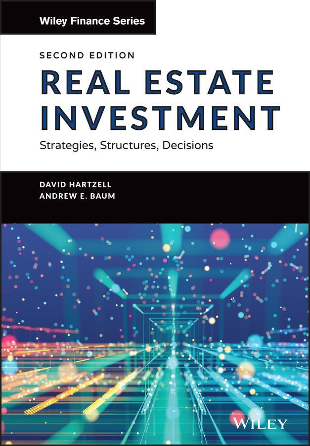 Cover: 9781119526094 | Real Estate Investment and Finance | Strategies, Structures, Decisions