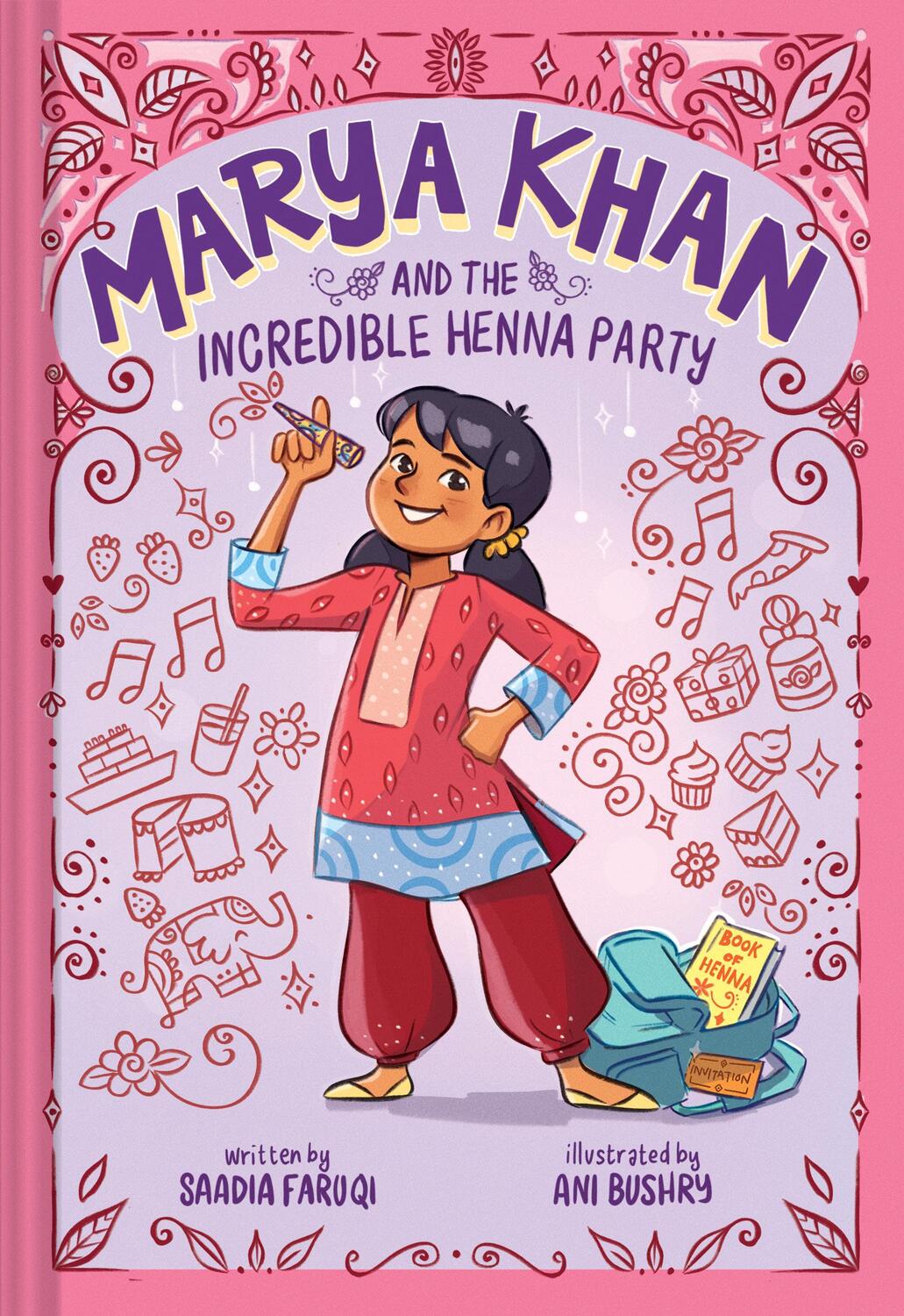 Cover: 9781419761171 | Marya Khan and the Incredible Henna Party (Marya Khan #1) | Faruqi