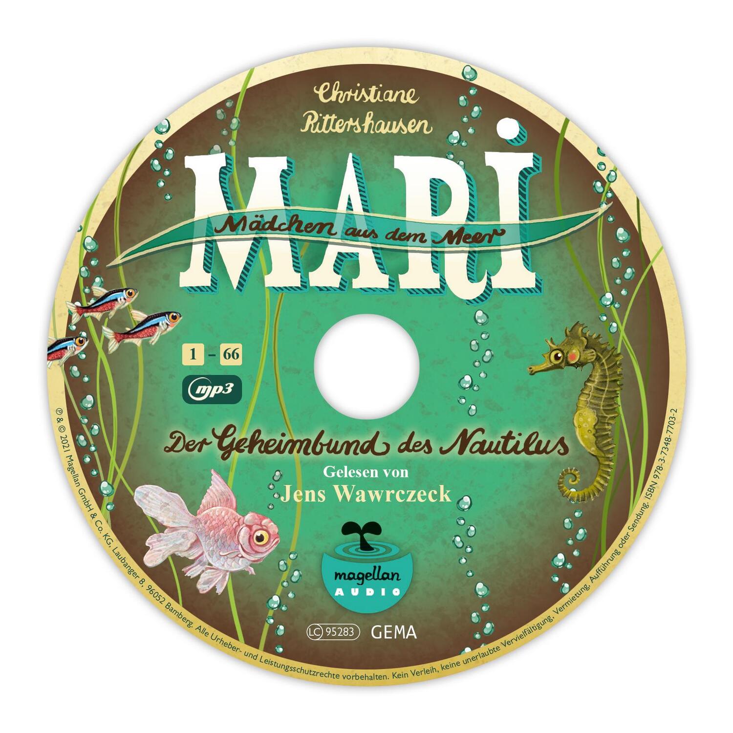 Bild: 9783734877032 | Mari - Mädchen aus dem Meer - Der Geheimbund des Nautilus (mp3-CD)