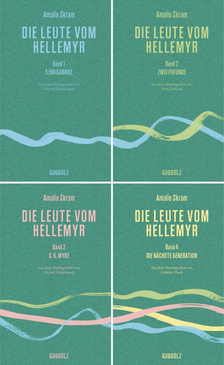 Cover: 9783945370384 | Die Leute vom Hellemyr. 4 Bände | Amalie Skram | Buch | Deutsch | 2022