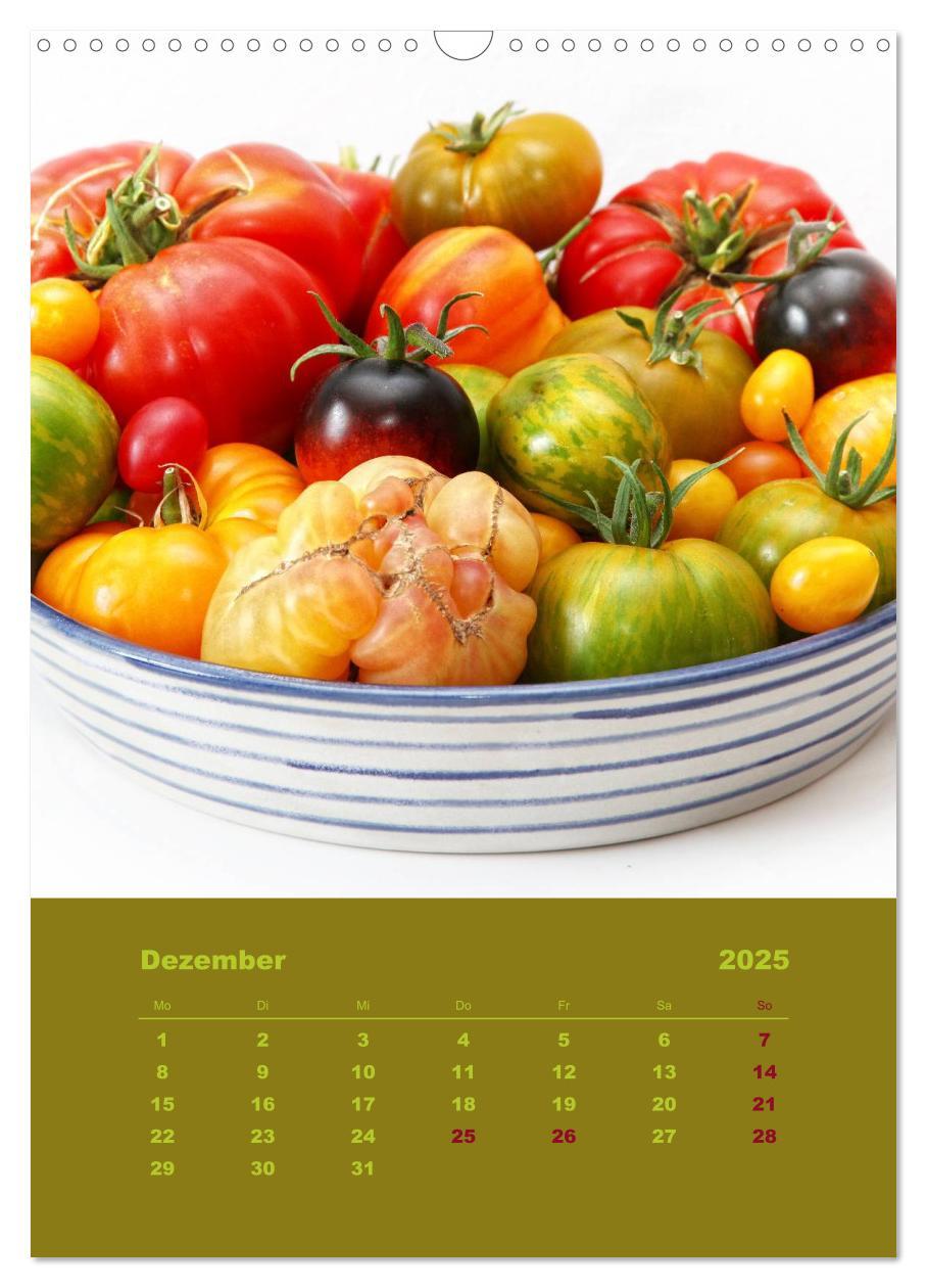 Bild: 9783457055458 | Tomaten - Alles BIO! (Wandkalender 2025 DIN A3 hoch), CALVENDO...