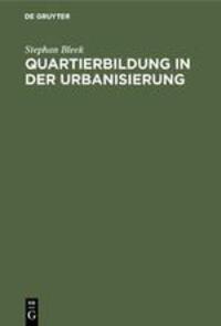Cover: 9783486558739 | Quartierbildung in der Urbanisierung | Das Münchner Westend 1890-1933