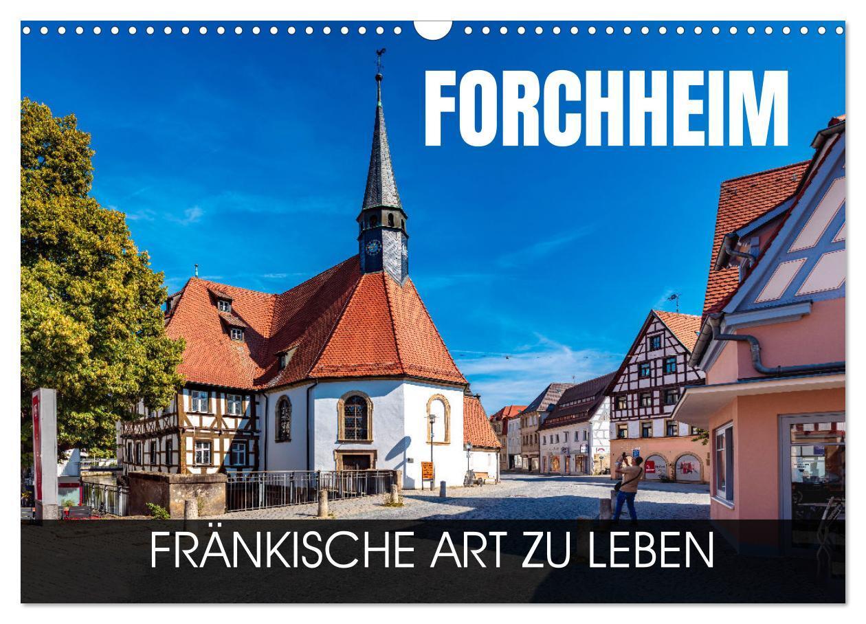 Cover: 9783383643378 | Forchheim - fränkische Art zu leben (Wandkalender 2024 DIN A3...