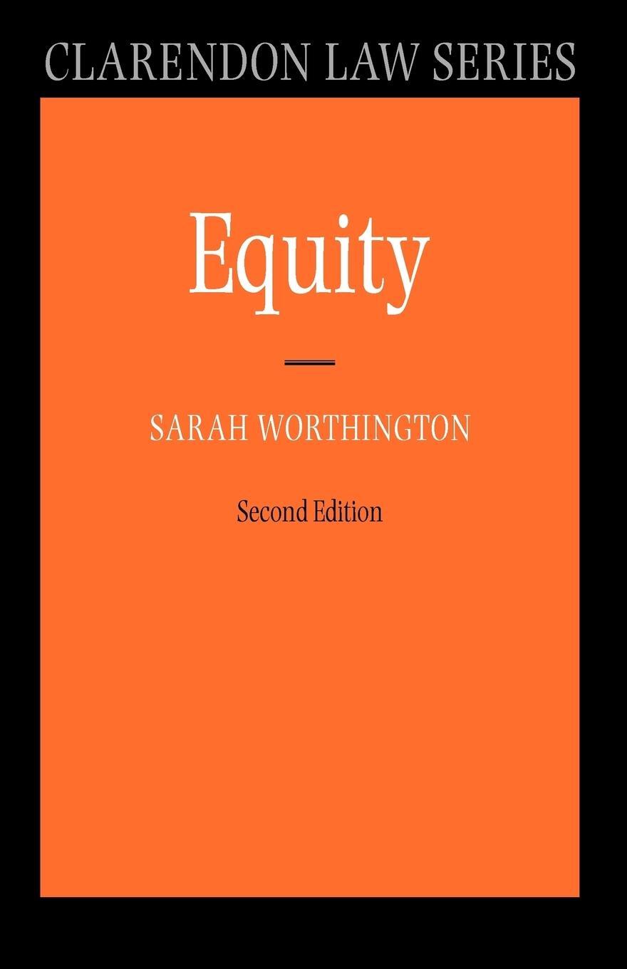 Cover: 9780199290505 | Equity | Sarah Worthington | Taschenbuch | Paperback | Englisch | 2006