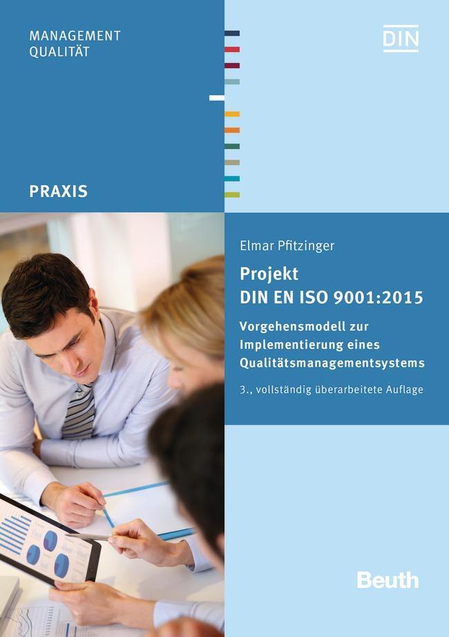 Cover: 9783410251330 | Projekt DIN EN ISO 9001:2015 | Elmar Pfitzinger | Taschenbuch | 143 S.
