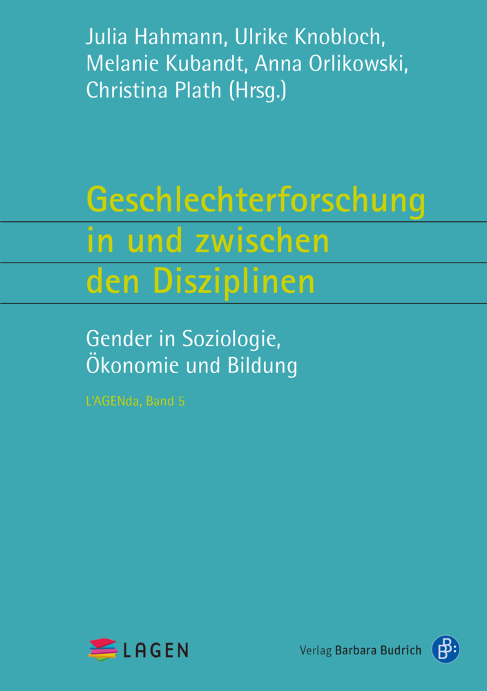 Cover: 9783847423591 | Geschlechterforschung in und zwischen den Disziplinen | Taschenbuch