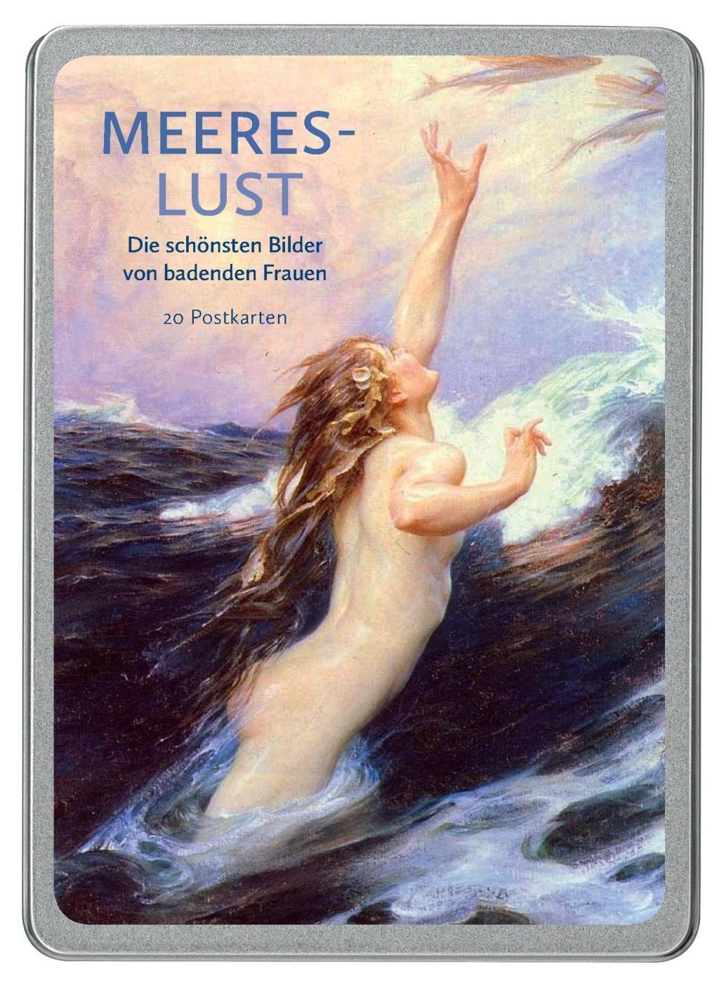 Cover: 4251517502488 | Meereslust | Die schönsten Bilder von badenden Frauen (20 Postkarten)