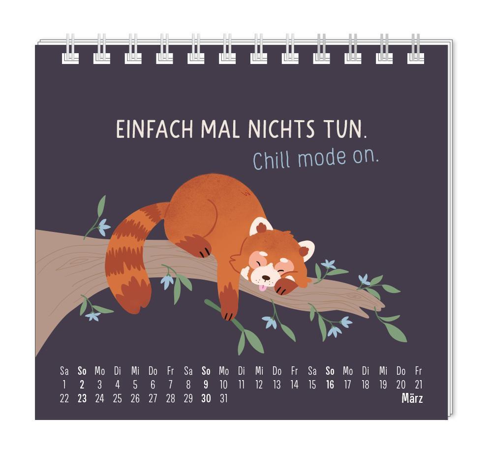 Bild: 9783986361068 | Mini-Kalender 2025 Einfach mal nichts tun. | Mini-Kalender | Original