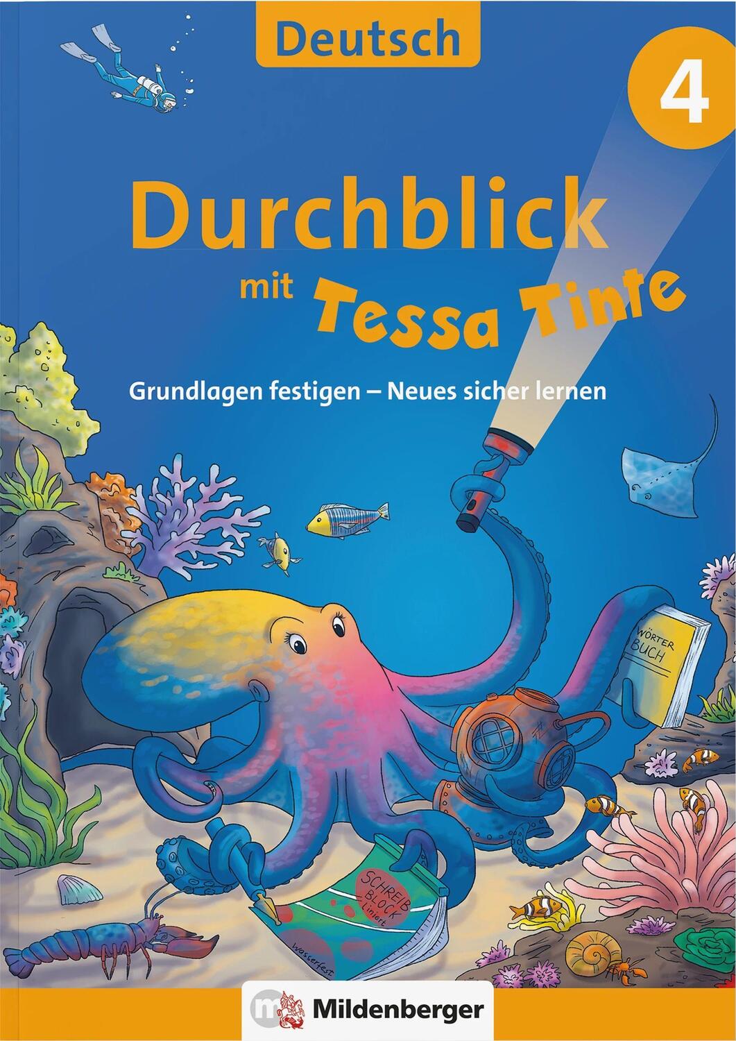 Cover: 9783619442010 | Durchblick in Deutsch 4 mit Tessa Tinte | Grzelachowski (u. a.) | Buch