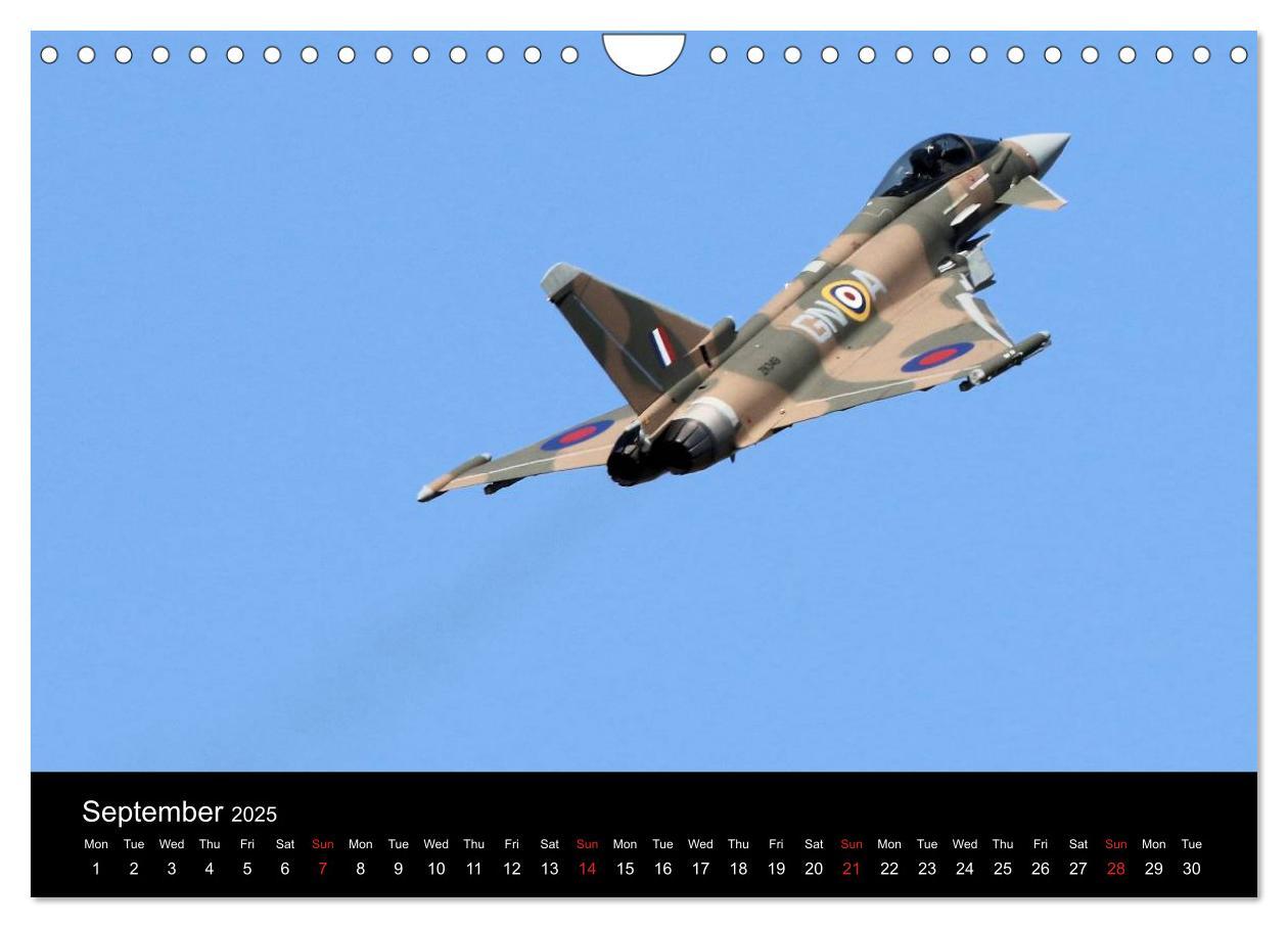 Bild: 9781325954308 | The Mighty Eurofighter Typhoon (Wall Calendar 2025 DIN A4...