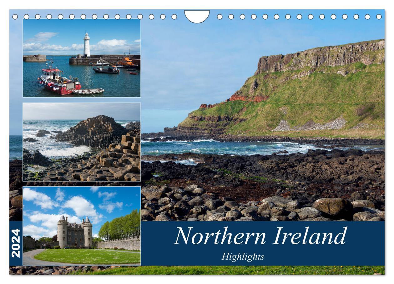 Cover: 9781325877928 | Northern Ireland (Wall Calendar 2024 DIN A4 landscape), CALVENDO 12...