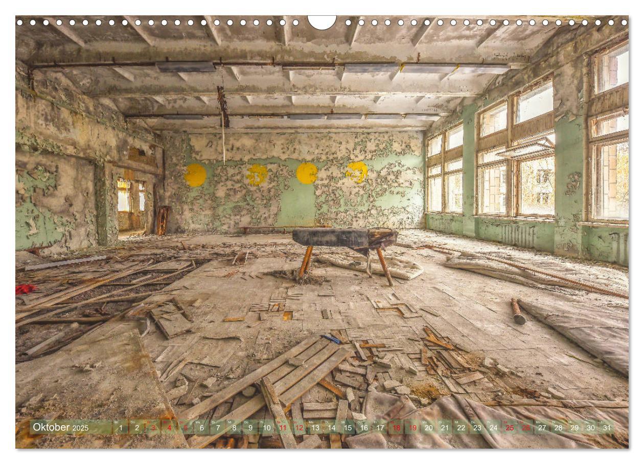 Bild: 9783435245253 | Tschernobyl - Die Sperrzone um das Atomkraftwerk (Wandkalender 2025...