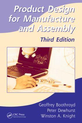 Cover: 9781420089271 | Product Design for Manufacture and Assembly | Boothroyd (u. a.) | Buch