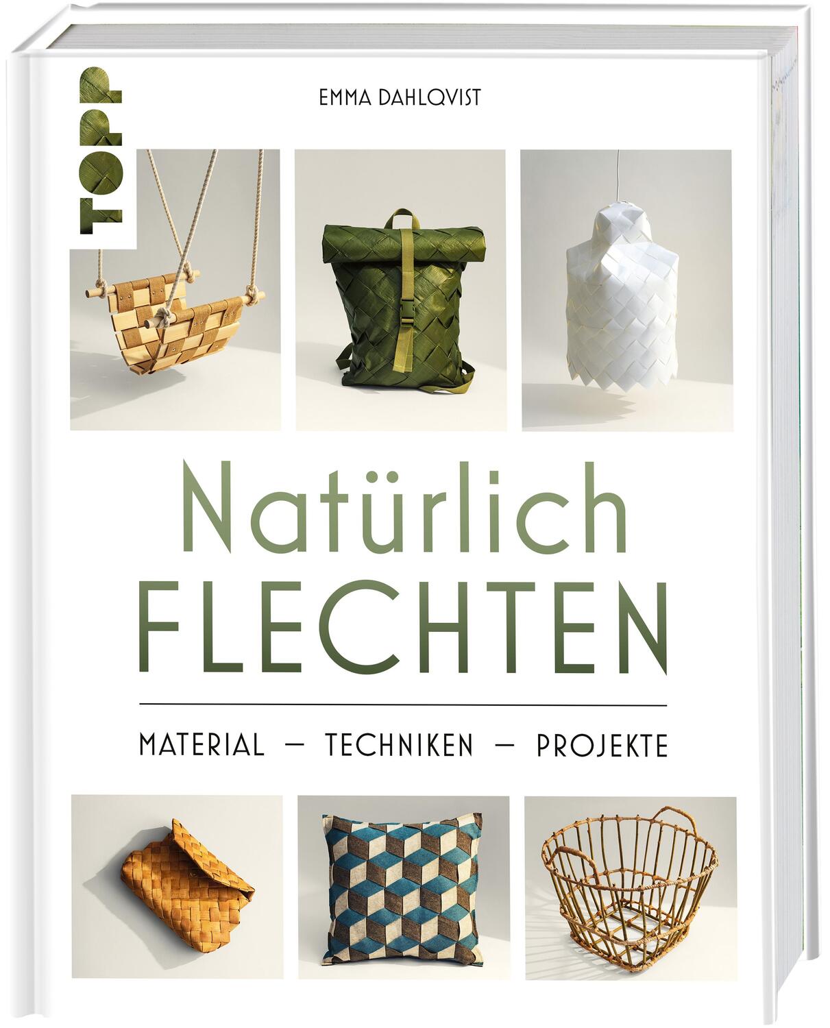 Cover: 9783735851604 | Natürlich Flechten | Material, Techniken, Projekte | Emma Dahlqvist