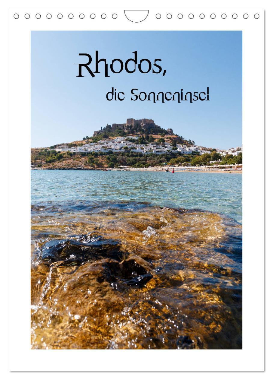 Cover: 9783383037016 | Rhodos, die Sonneninsel (Wandkalender 2024 DIN A4 hoch), CALVENDO...