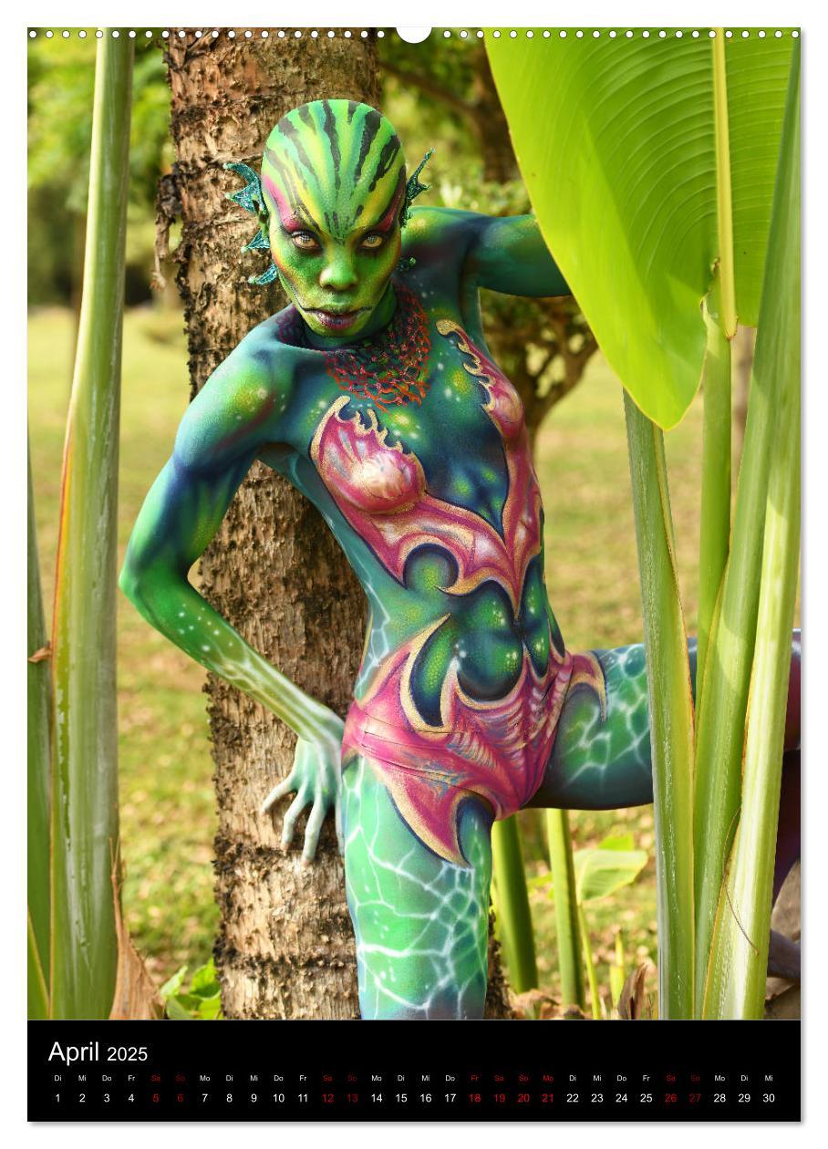 Bild: 9783435945009 | Equatorial Guinea Bodypainting Festival "Origins" (Wandkalender...