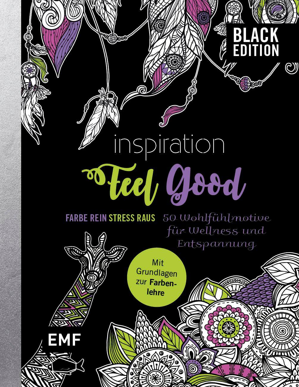 Cover: 9783745913040 | Black Edition: Inspiration Feel Good - 50 Wohlfühlmotive für...